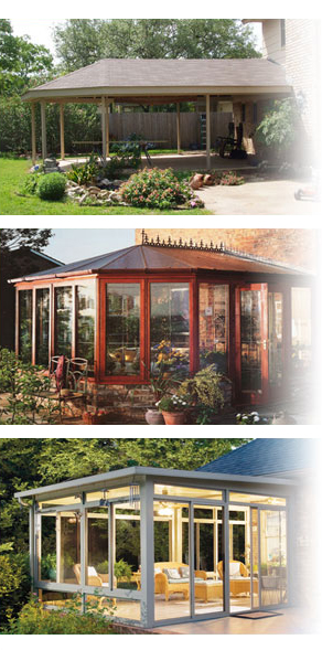 Our Sunrooms is the only one custom made combining 4″ THICK WALLS WITH OUR OWN HIGH QUALITY VINYL DOUBLE PANE 1/8″ FOR MAX. ENERGY EFFICIENT AND SECURITY (windows tilt in for easy cleaning). Increase the value of your home and your living space, without the high price of a room addition.